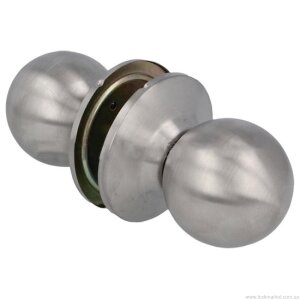 Дверная ручка кнопка Amig SN Mod. 617 цвет матовый хром