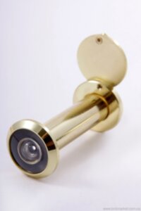 Дверне вічко HANDMET Польща 75-110мм.D16 РВ колір золото
